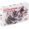 ICM 1/35 Russian Soviet Special Troops (1979-1988) (3 figures - 1 officer, 2 soldiers)
