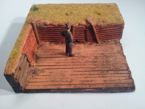 FoG Models 1/35 Scale - Trench - Vignette base 150mm x 150mm