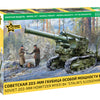 ZVEZDA 1/72 MILITARY M1931 B-4 "Stalin's Sledgehammer" Soviet 203mm Howitzer
