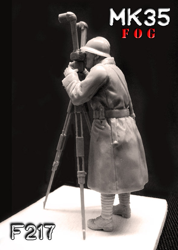 MK35 FoG models 1/35 Scale Resin kit WW2 French Trooper with Binoculars