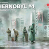 ICM 1/35 scale Chernobyl #4. Deactivators (4 figures)
