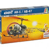Italeri 1/72 Scale Ah.1/Ab-47 helicopter model kit