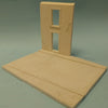FoG Models 1/35 scale diorama display base and building model kit
