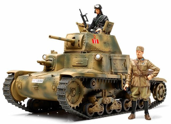 Tamiya 1/35 WW2 Italian Medium Tank Carro Armator M13/40