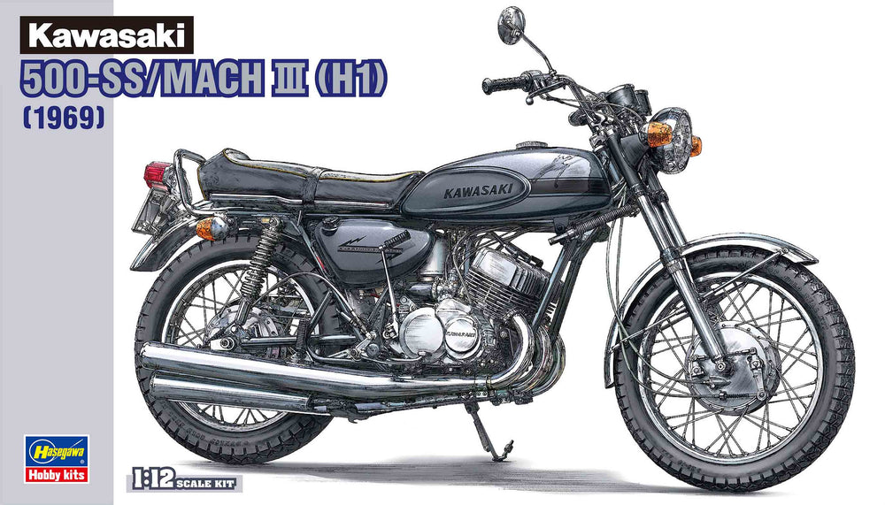 Hasegawa 1:12 Kawasaki 500-SS/Mach III (H1)