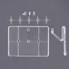 BANDAI HOBBY Action Base 8 Clear display stand with adjustable arm