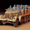 Tamiya 1/35 Scale WW2 German Sd.Kfz.7 8 ton Semi track with crew