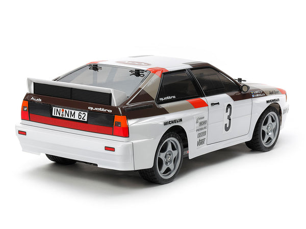 TAMIYA 58667 1:10 RC Audi Quattro Rally A2 (TT-02) starter pack