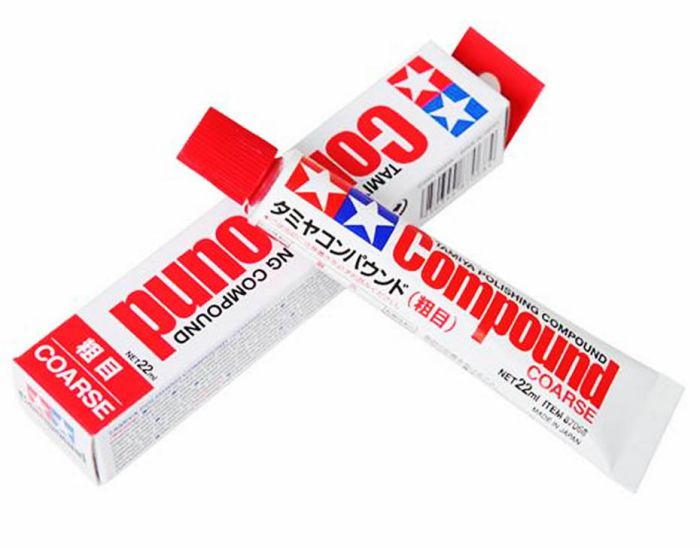 Tamiya Polishing Compound coarse 22ml tube
