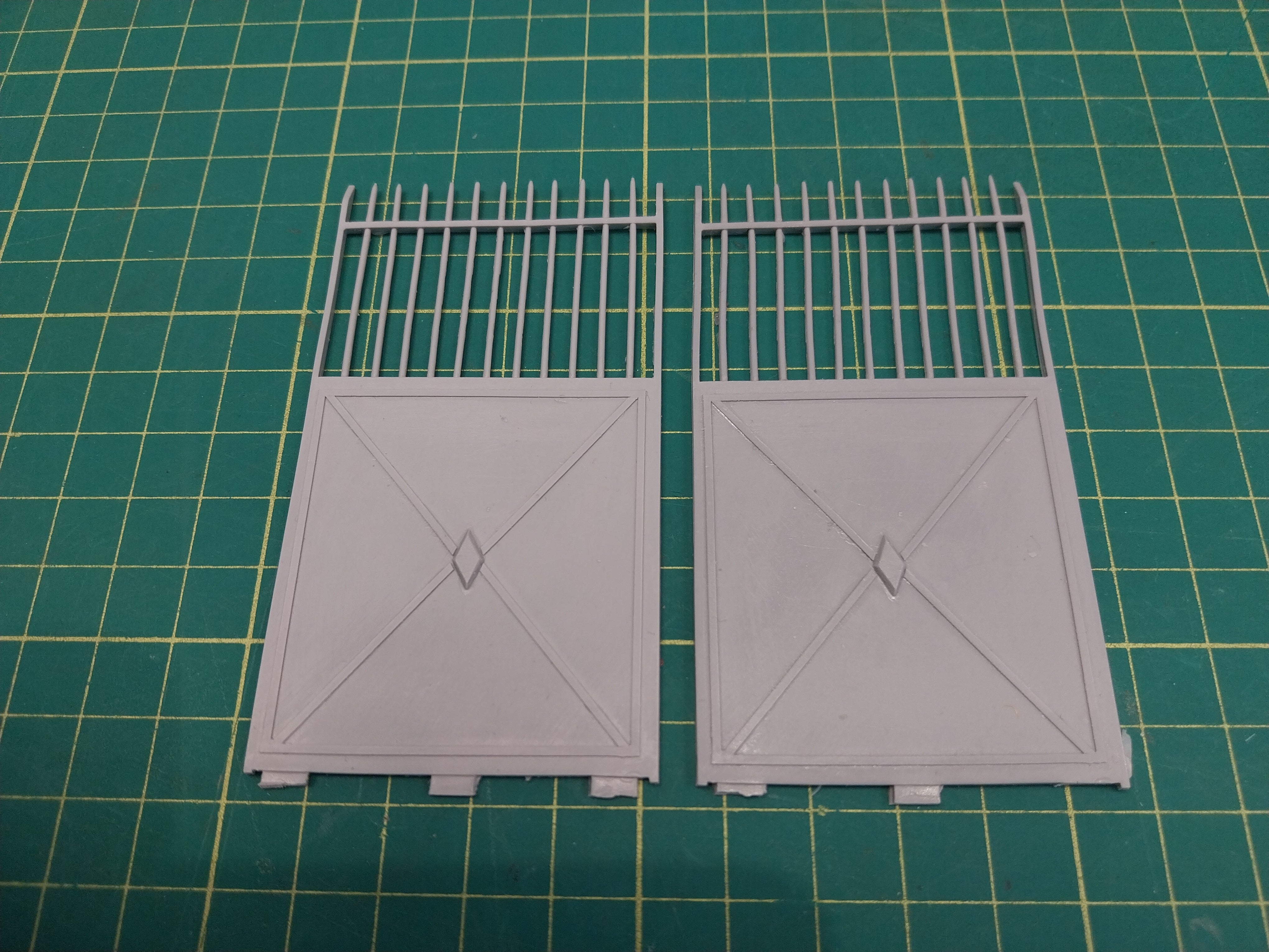 FoG Models 1/35 Scale Factory gates 2 (2 piece resin cast) | Fields of ...