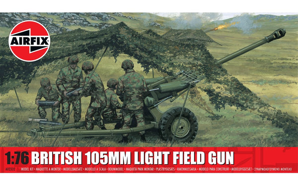 Airfix 1:76 British 105mm light field gun (Due Aug 2025)