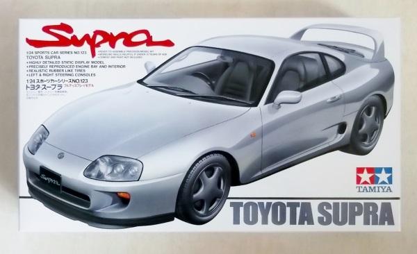 TAMIYA 1/24 Scale CARS TOYOTA SUPRA car model kit