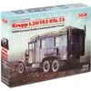 ICM 1/35 WW2 Krupp L3H163 Kfz.72, WWII German Radio Communication Truck
