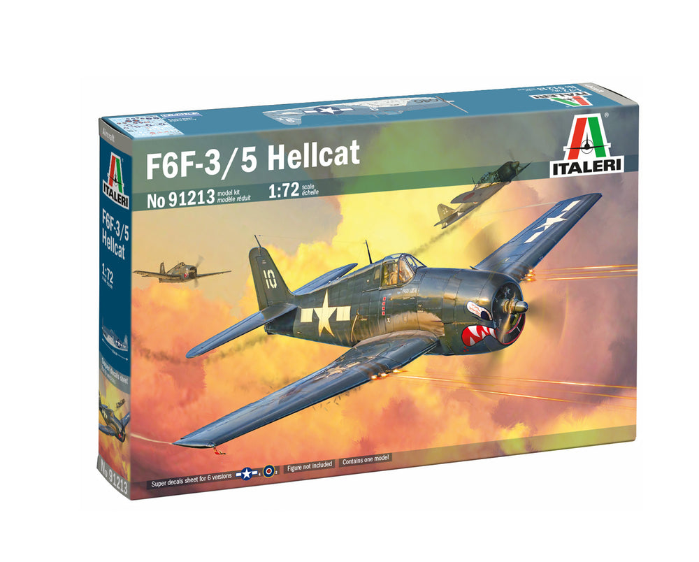 Italeri 1/72 AIRCRAFT WW2 USN Grumman Hellcat F6 F-3