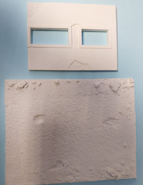 FoG Models 1/35 scale Ruined building and base 260mm x 200mm