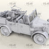 ICM 1/35 WW2 le.gl.Einheitz-Pkw Kfz.4, WWII German Light Anti-Aircraft Vehicle