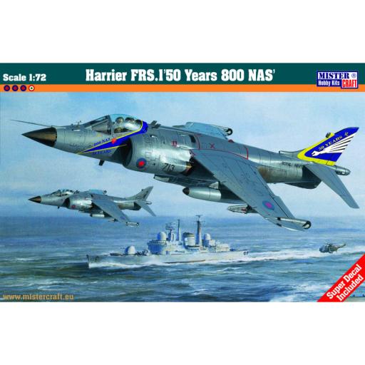 MisterCraft 1:72 Harrier FRS.1 '50 Years 800 NAS'
