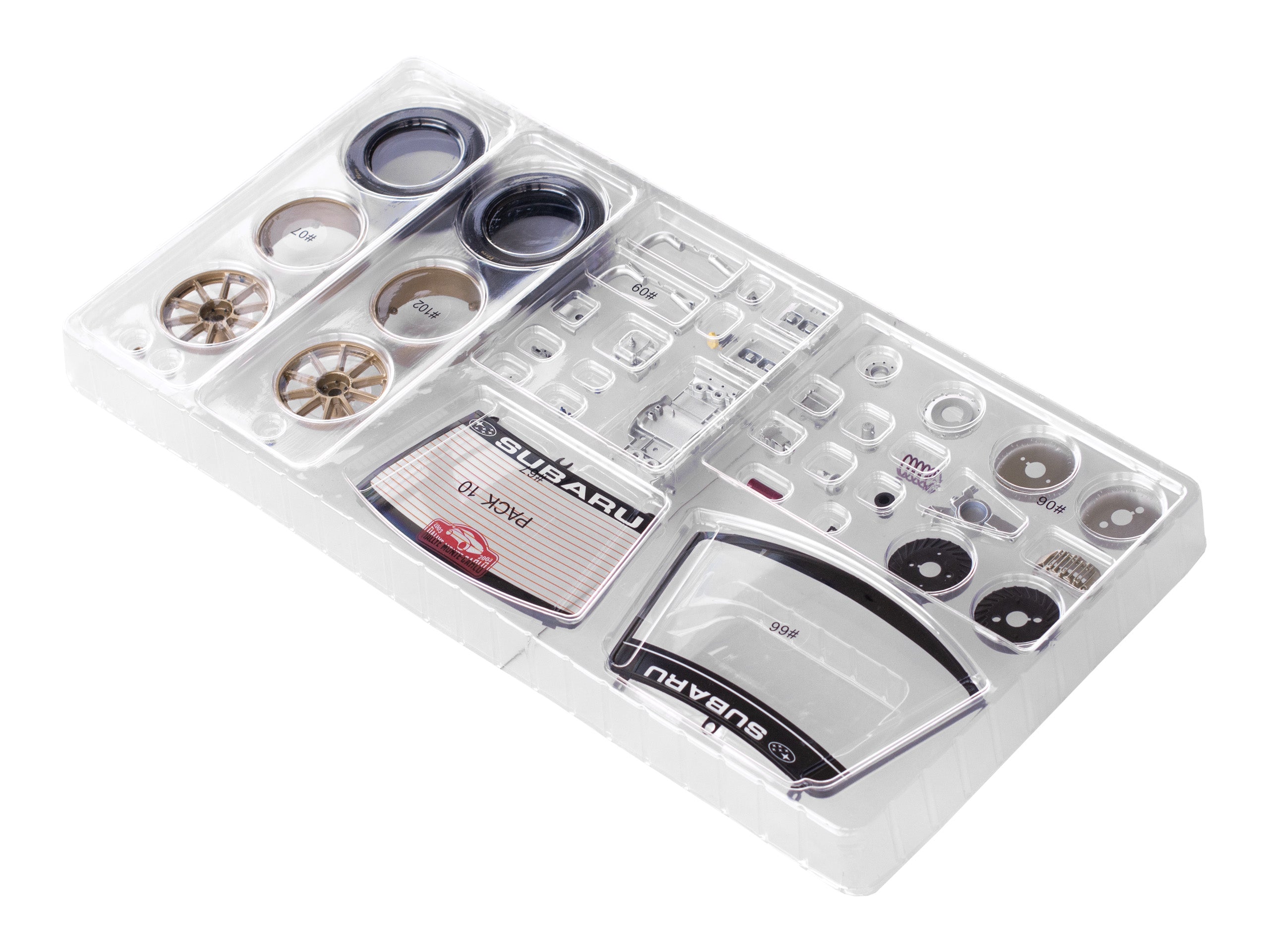 IXO COLLECTIONS Full Kit Subaru Impreza 1/8 Scale Metal Kit | Fields of ...