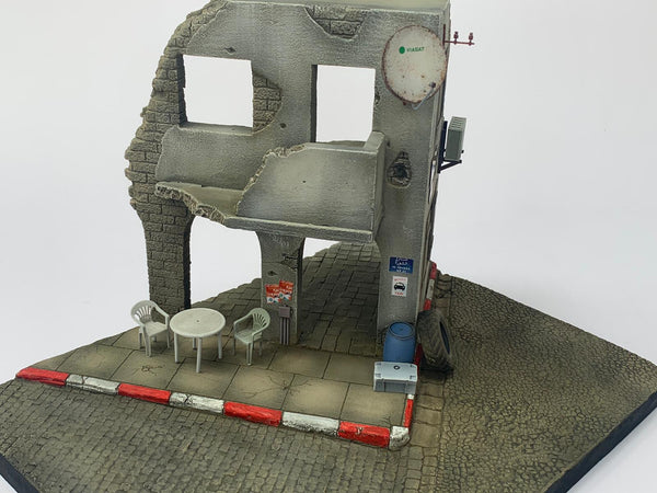 FoG Models 1/35 scale House ruin #3 Building and base (North Africa / Middle East)