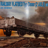 Dragon 1/35 Scale WW2 GERMAN RAILWAY FLATBED train car carriage model kit
