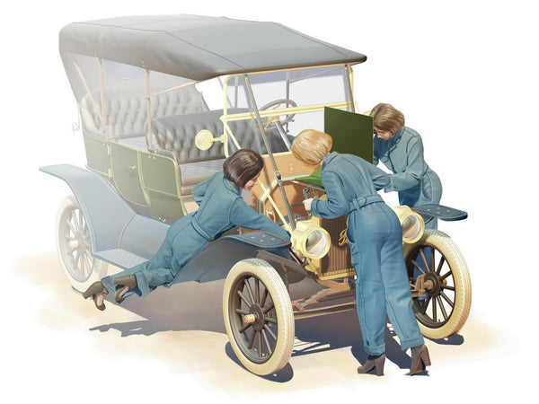 ICM1/24 scale American mechanics (1910s) (3 figures)