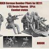 Border Models 1/35 Scale WW2 German Heinkel He111 German Bomber Pilots seated