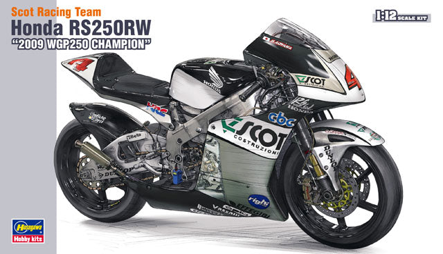 Hasegawa 1:12 Scale Scot Racing Honda RS 250RW 2009 GP250 Champion
