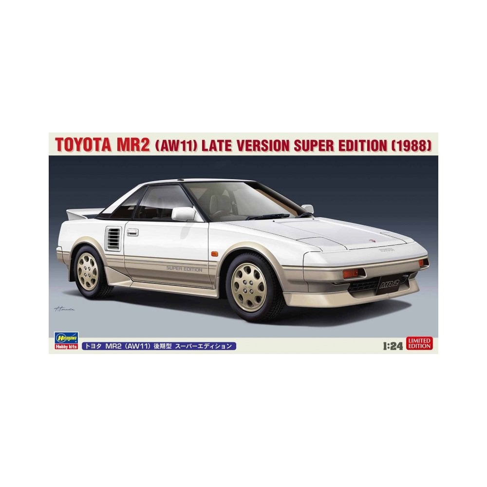 Hasegawa 1:24 Toyota MR2 (AW11) Late Version Super Edition