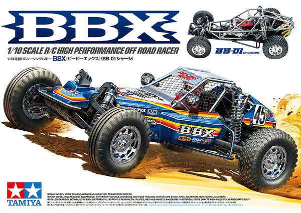 Tamiya RC 1/10 2WD off-road buggy model BBX BB-01