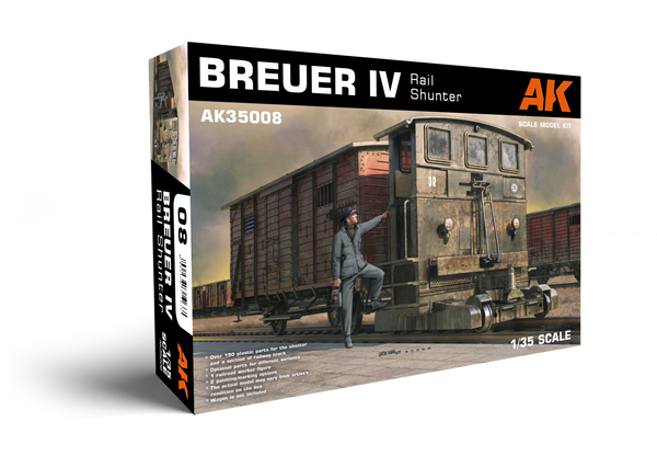 AK Interactive 1/35 scale WW2 German BREUER IV RAIL SHUNTER 1/35