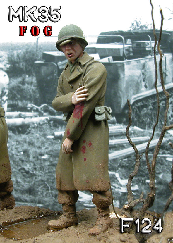 MK35 FoG models 1/35 Scale WW2 American GI wounded 1944-45