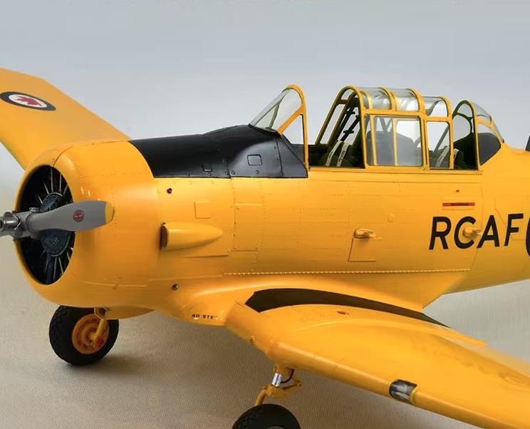 Rcaf Model Kit Kitty Hawk 1/32 Scale RCAF Harvard II aircraft Model Kit | Fields of ...