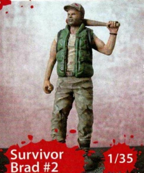 1/35 Scale resin model kit Survivor Brad