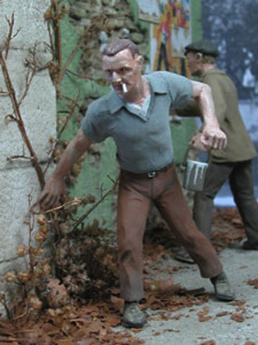 MK35 FoG models 1/35 Scale WW2 FFI French resistent Fredo being on watch