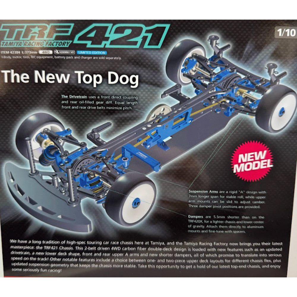 Tamiya TRF421 Chassis Kit RC car upgrade