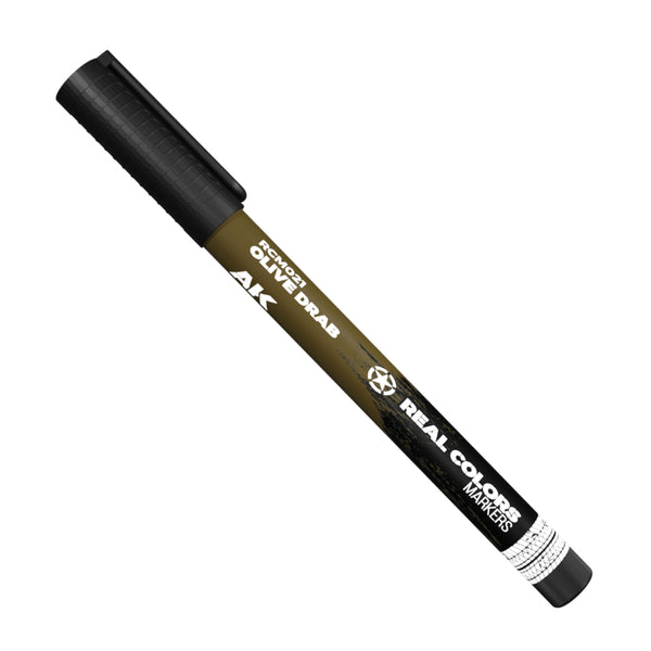 AK Interactive Real Colour Marker - OLIVE DRAB