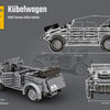 Build Army Brick building model WW2 German Kubelwagen Car
