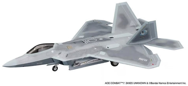 Hasegawa 1:48 F-22 Raptor Mobius 1 Ace Combat 7 Skies Unknown Kit