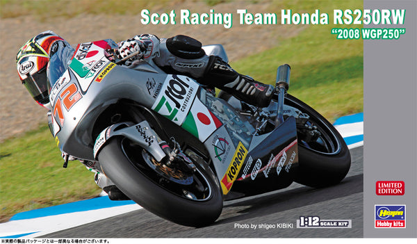 HASEGAWA 1:12 Scot Racing Team Honda RS250RW '2008 WGP250'