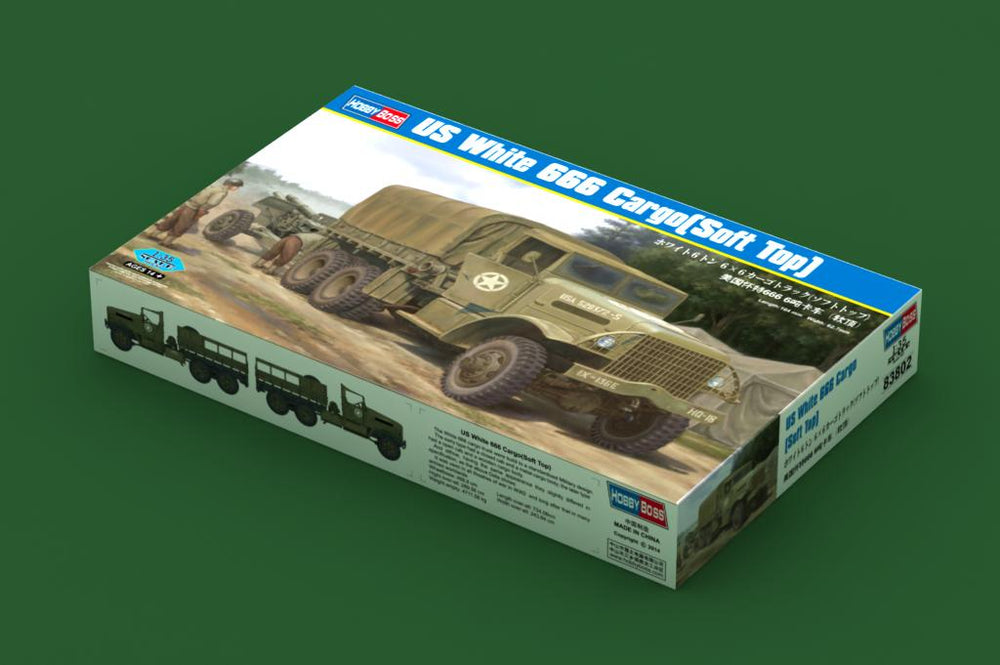 Hobbyboss 1:35 - US White 666 Cargo (Soft Top)