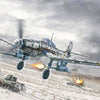 Italeri 1/72 WW2 German JU-87G-2 KANONENVOGEL aircraft model kit