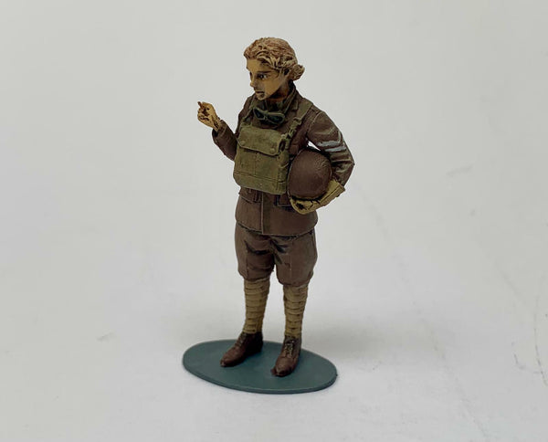 1/35 scale WW2 British ATS lady #1 Dispatch rider