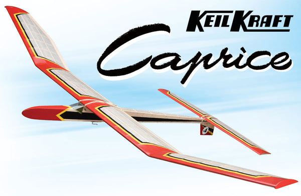 KeilKraft Caprice Kit - 51" Free-Flight Towline Glider