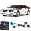 TAMIYA 58667 1:10 RC Audi Quattro Rally A2 (TT-02) starter pack