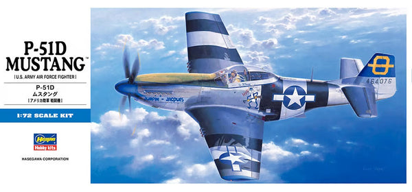 Hasegawa 1:72 WW2 USAAF P-51D Mustang ETO