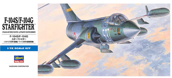 Hasegawa 1:72 F-104S/G Starfighter aircraft model kit