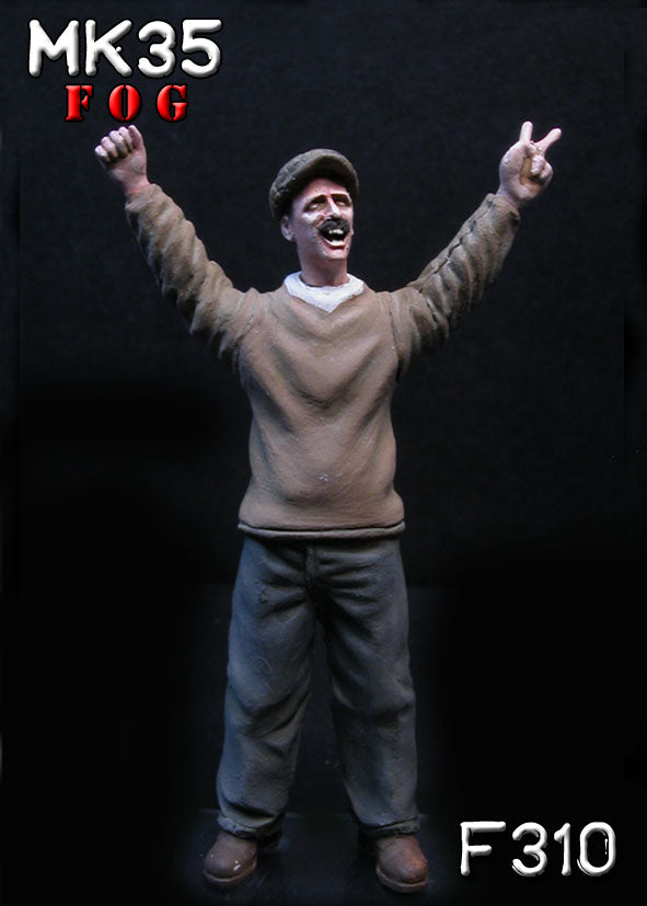MK35 FoG models 1/35 scale resin figure 'Viva la France'