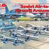 ICM 1/72 Soviet Air-to-Air Aircraft Armament (R-27ER, R-27ET,  R-73, R-77 missiles)