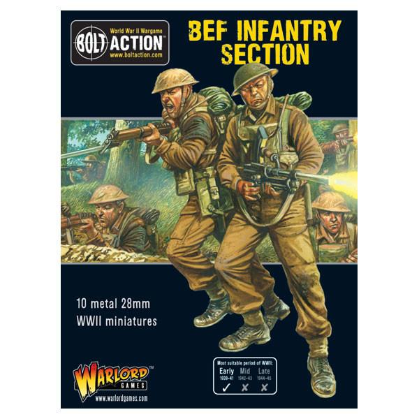 Warlord Games 28mm - Bolt Action WW2 BEF support troop