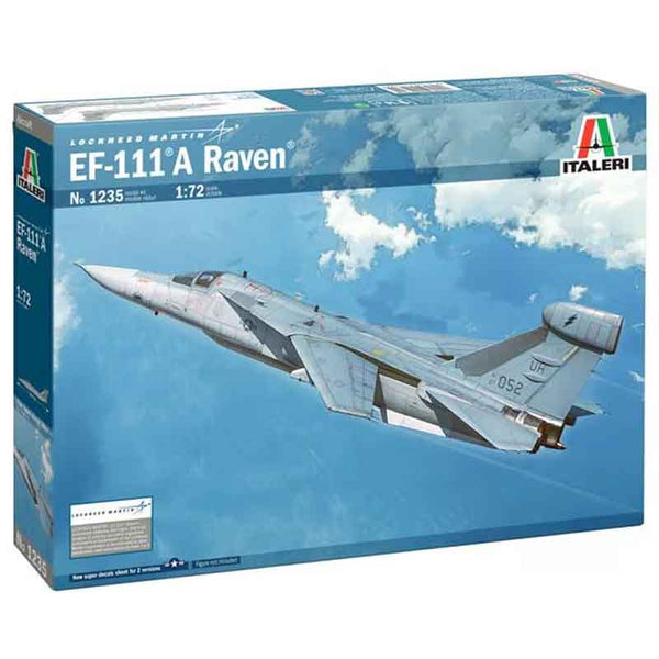 Italeri 1/72 EF-111A Raven aircraft model kit